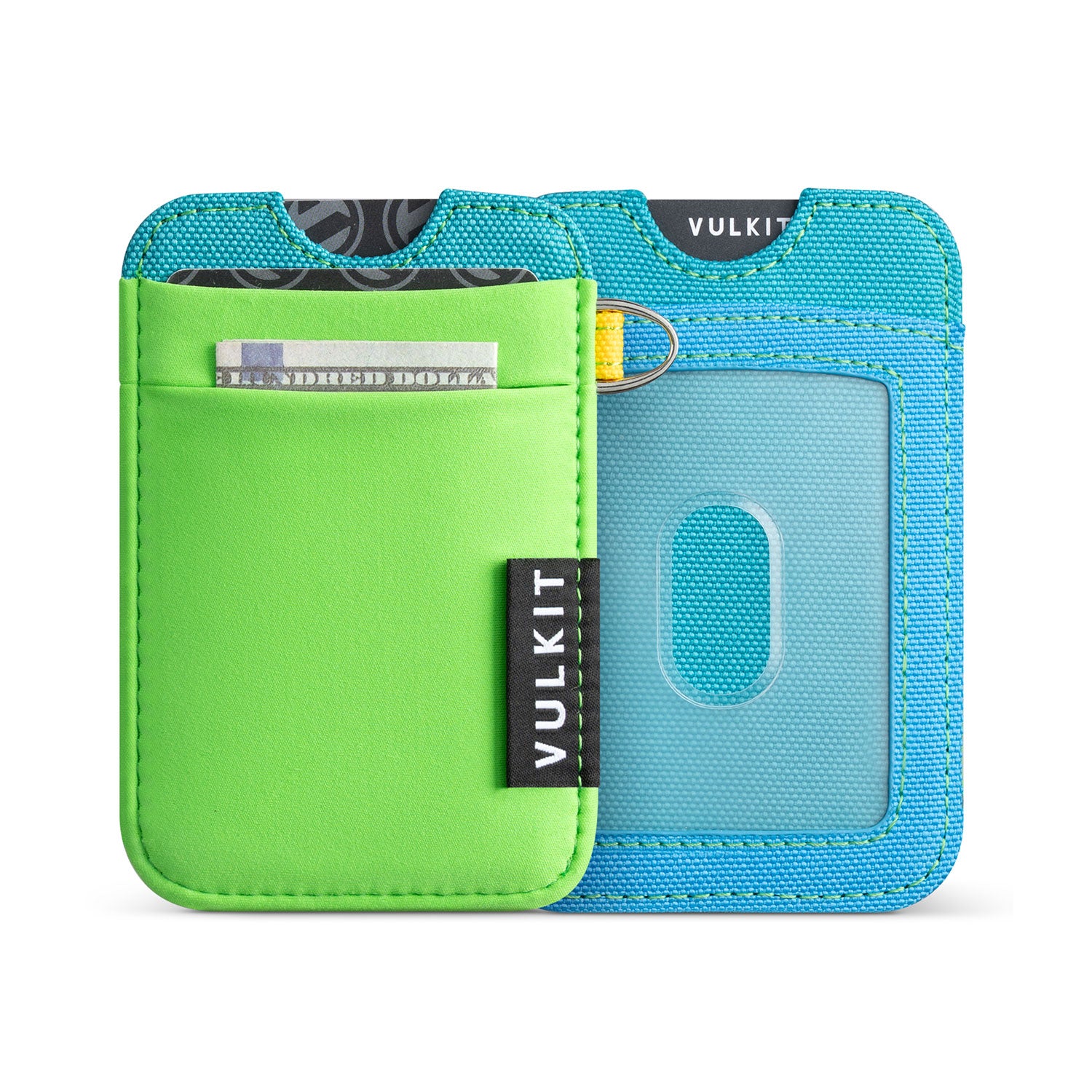 VW128 Minimalist Wallet Slim Card Holder with RFID Blocking