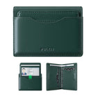 VW134 - Slim RFID Blocking Leather Card Holder with Magnetic Closure