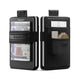 VW135 - Minimalist Leather Wallet for Men – RFID Blocking, Quick-Access Pull Tab, Cash & Card Holder