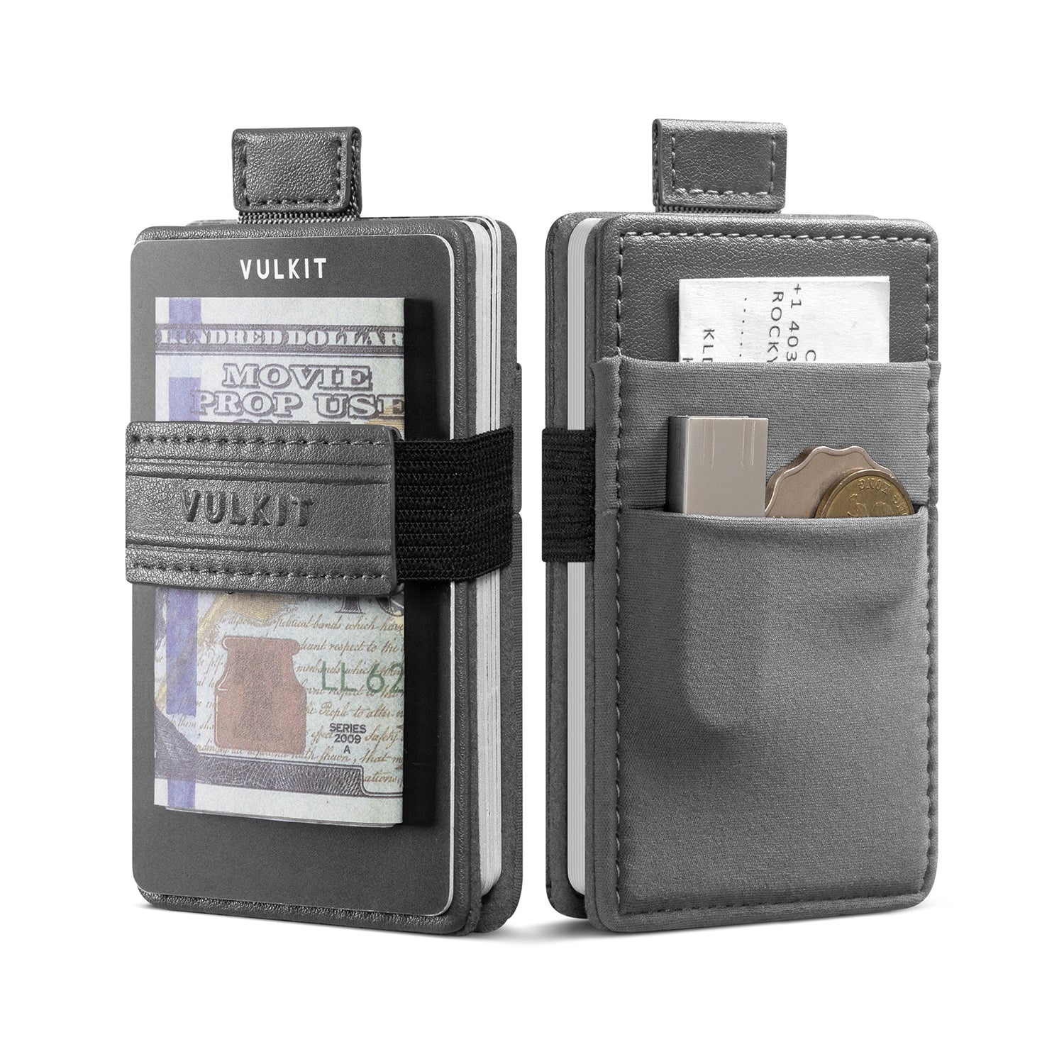 VW135 - Minimalist Leather Wallet for Men – RFID Blocking, Quick