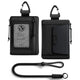VW148 - RFID Blocking Lanyard Wallet with ID Window & Magnetic Pocket