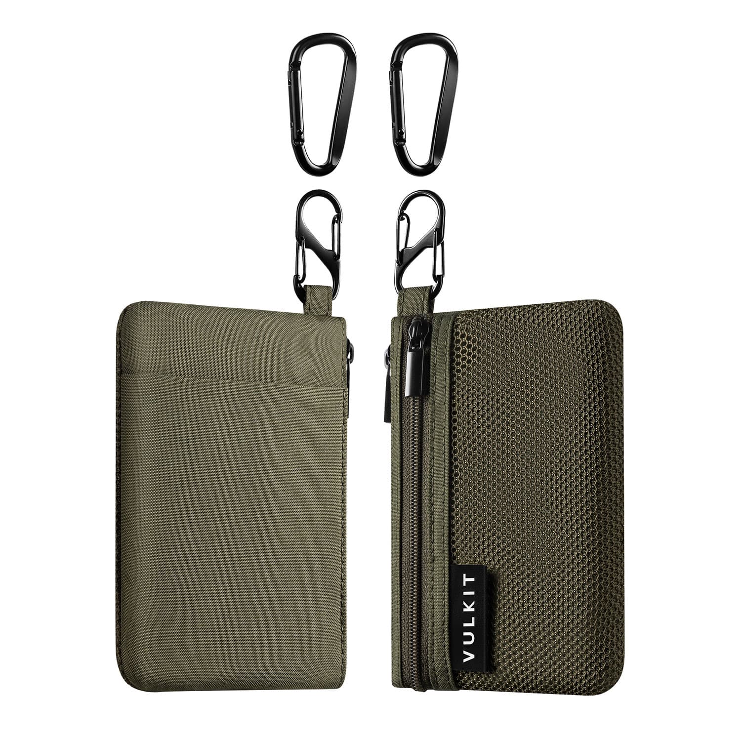 RUGBY FABRIC WALLET レジメンタルスカル（新品未使用） VWW154 - RFID Blocking Slim EDC Pouch with Carabiner – VULKIT