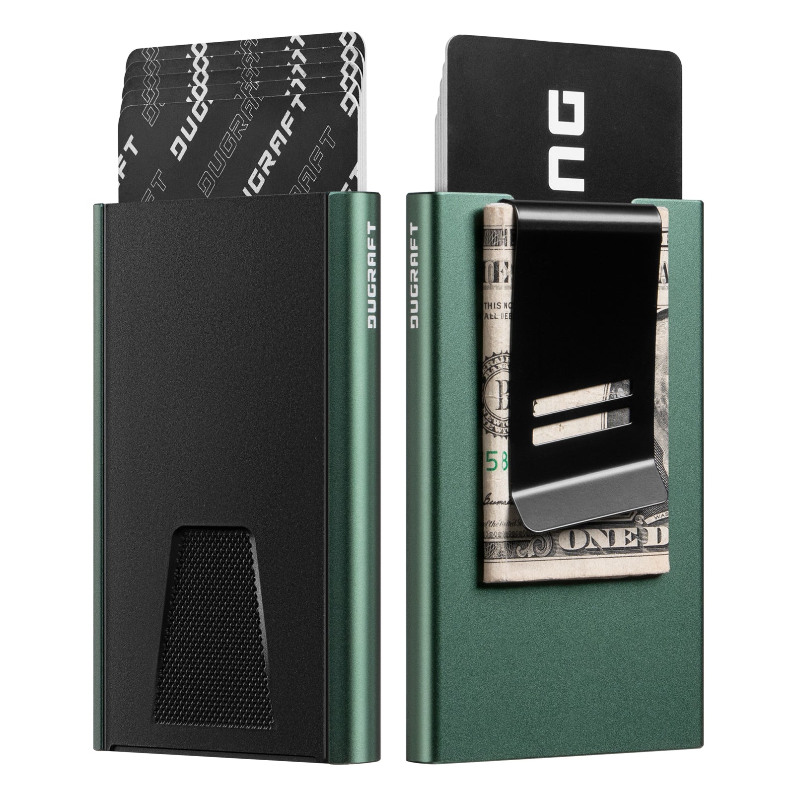 DC400- With/Without Money Clip & Airtag Holder, Slim Minimalist