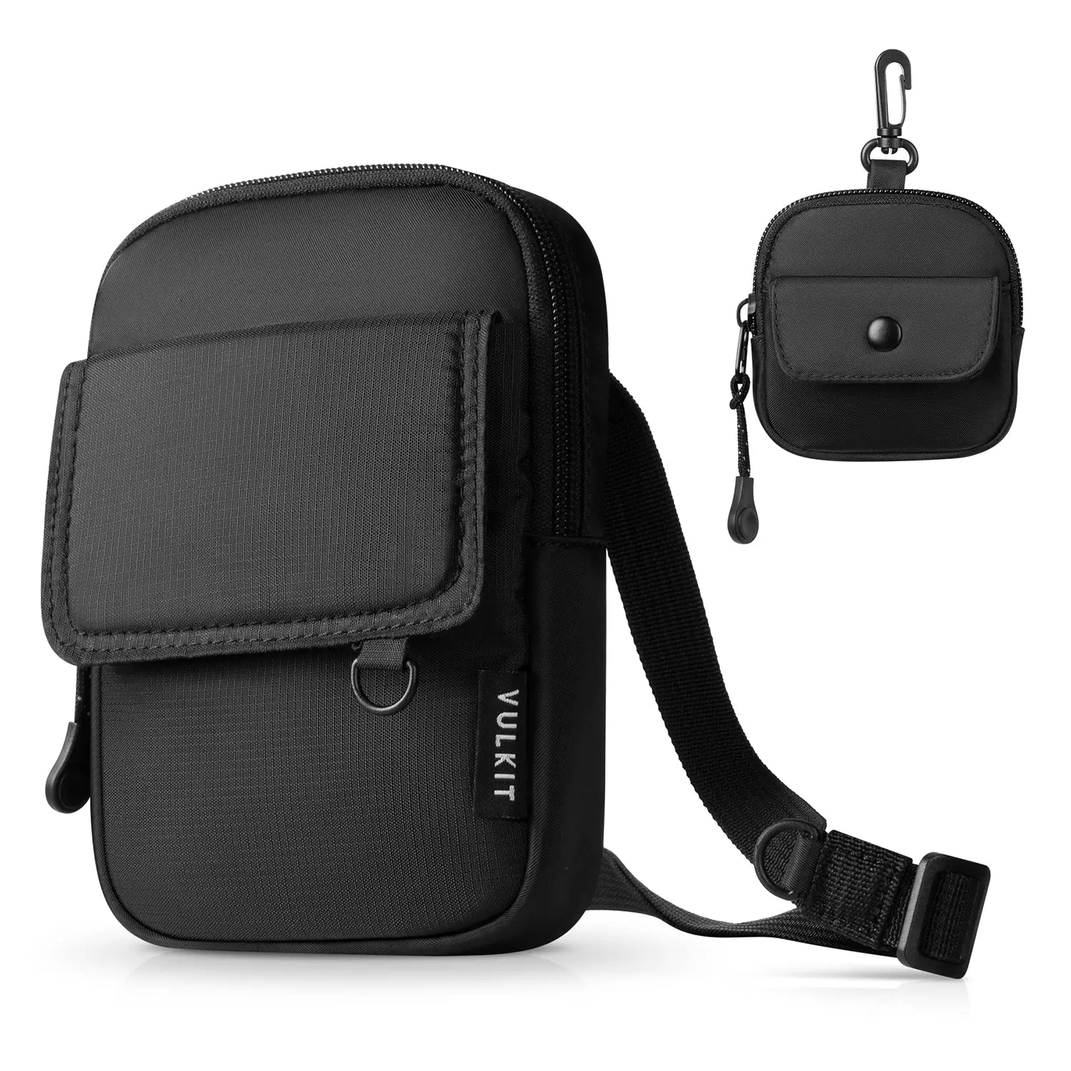 VB103-RFIDBlockingCrossbodySlingBagwithExtraCoinPouch