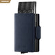 VC200d- Alcantara Leather, Double Aluminum Card Holders For more Storage Wallet