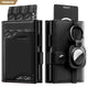VC311P- Genuine Leather, Banknote Compartment & ID Window Pop-Up Wallet with Removable AirTag Holder (NOT include the AirTag)
