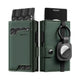 VC311- Banknote Compartment & ID Window Pop-Up Wallet with Removable AirTag Holder (NOT include the AirTag)