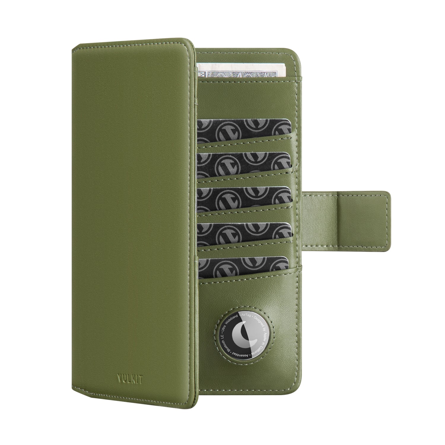 VPW101- Passport Wallet Compatible with Airtag Holder – VULKIT