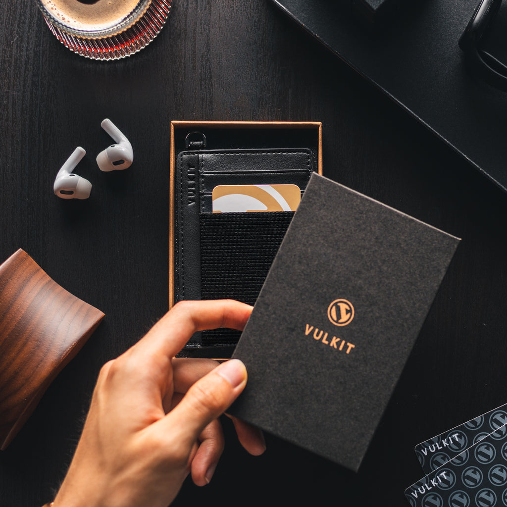VW105- Ultra Slim Vertical Wallet for Cards and Bills VW105 Espresso