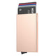 VC100- With/Without Money Clip, Single Aluminum Card Holder Ultra Slim Design