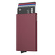 VC100- With/Without Money Clip, Single Aluminum Card Holder Ultra Slim Design