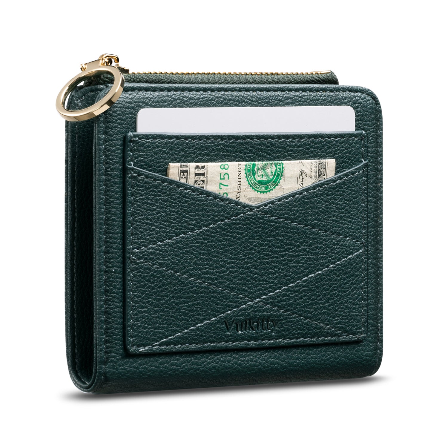 The Ladies Leather Zipper Wallet