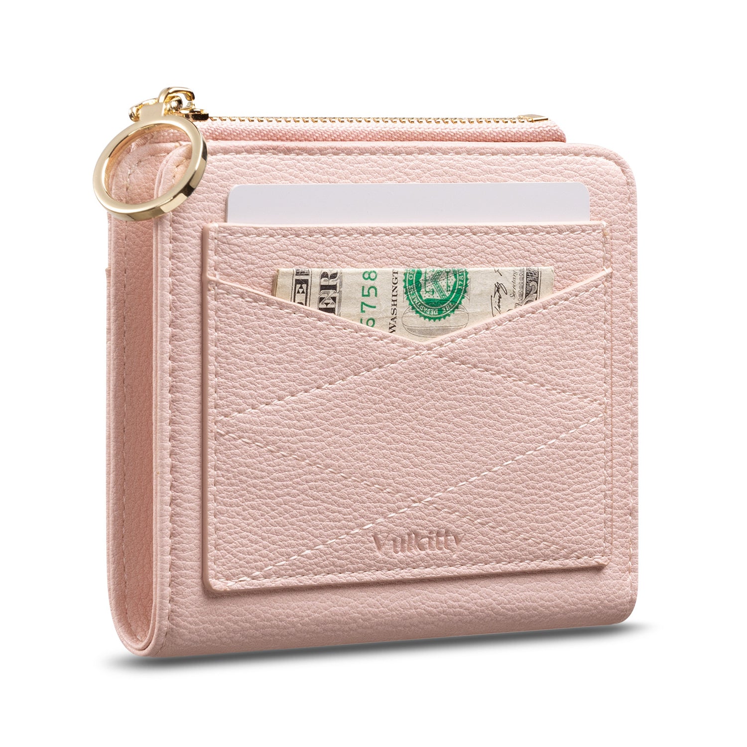 Women's Small Card Case Wallet with Flap