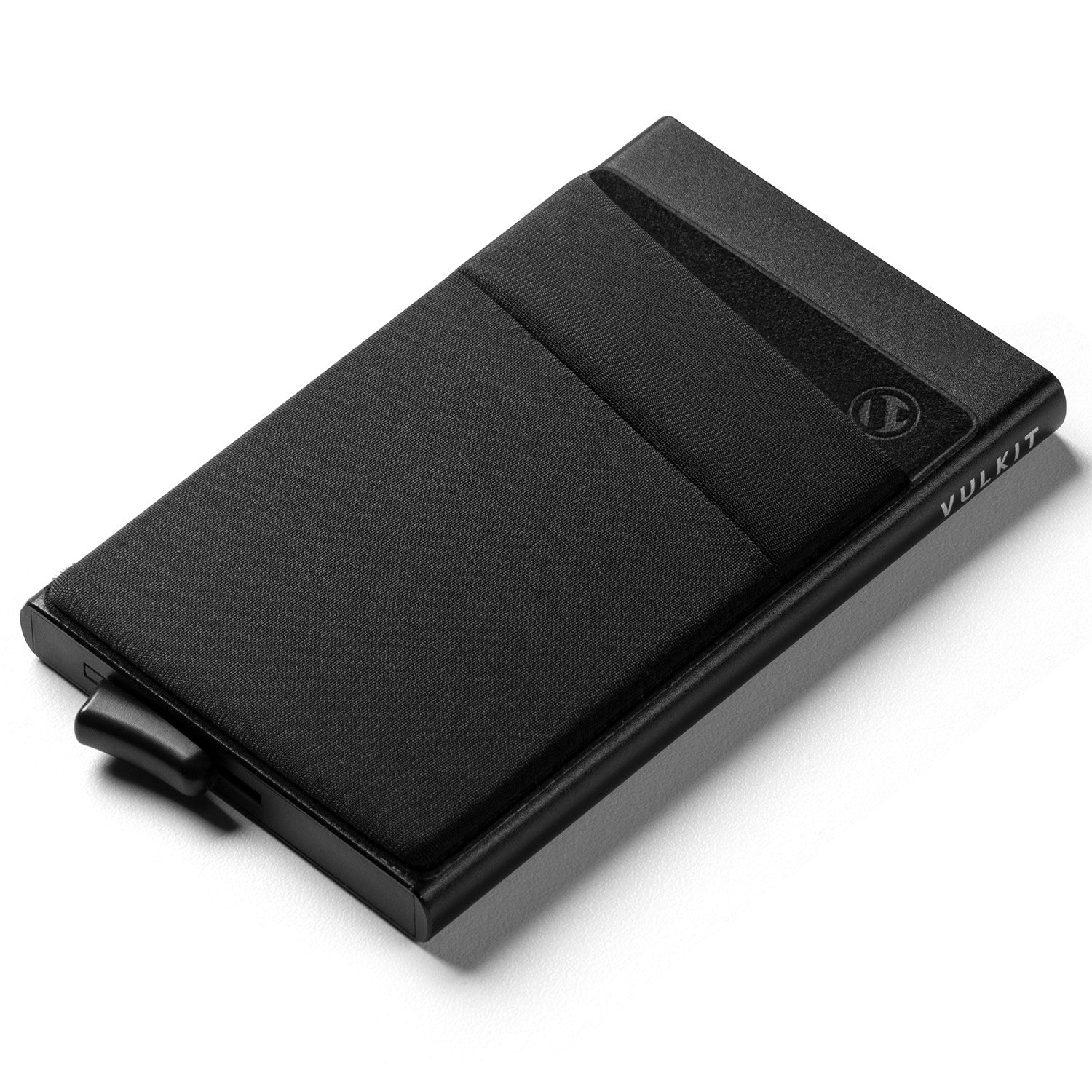 Card Holder Authentic Metal RFID Blocking Wallet with Elastic