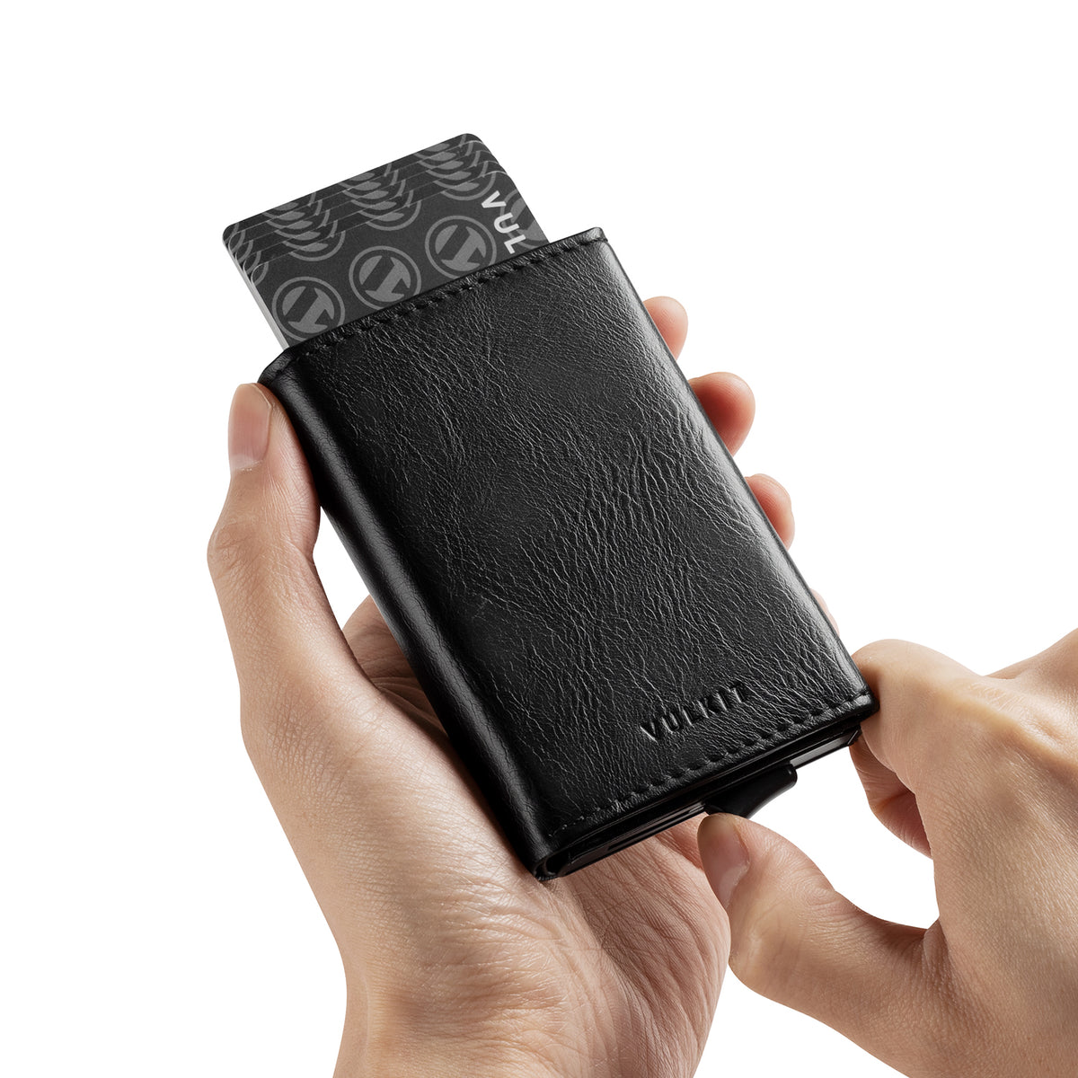 VC203 - Slim Pop-Up RFID Wallet with Magnetic Closure