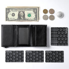 VC203 - Slim Pop-Up RFID Wallet with Magnetic Closure