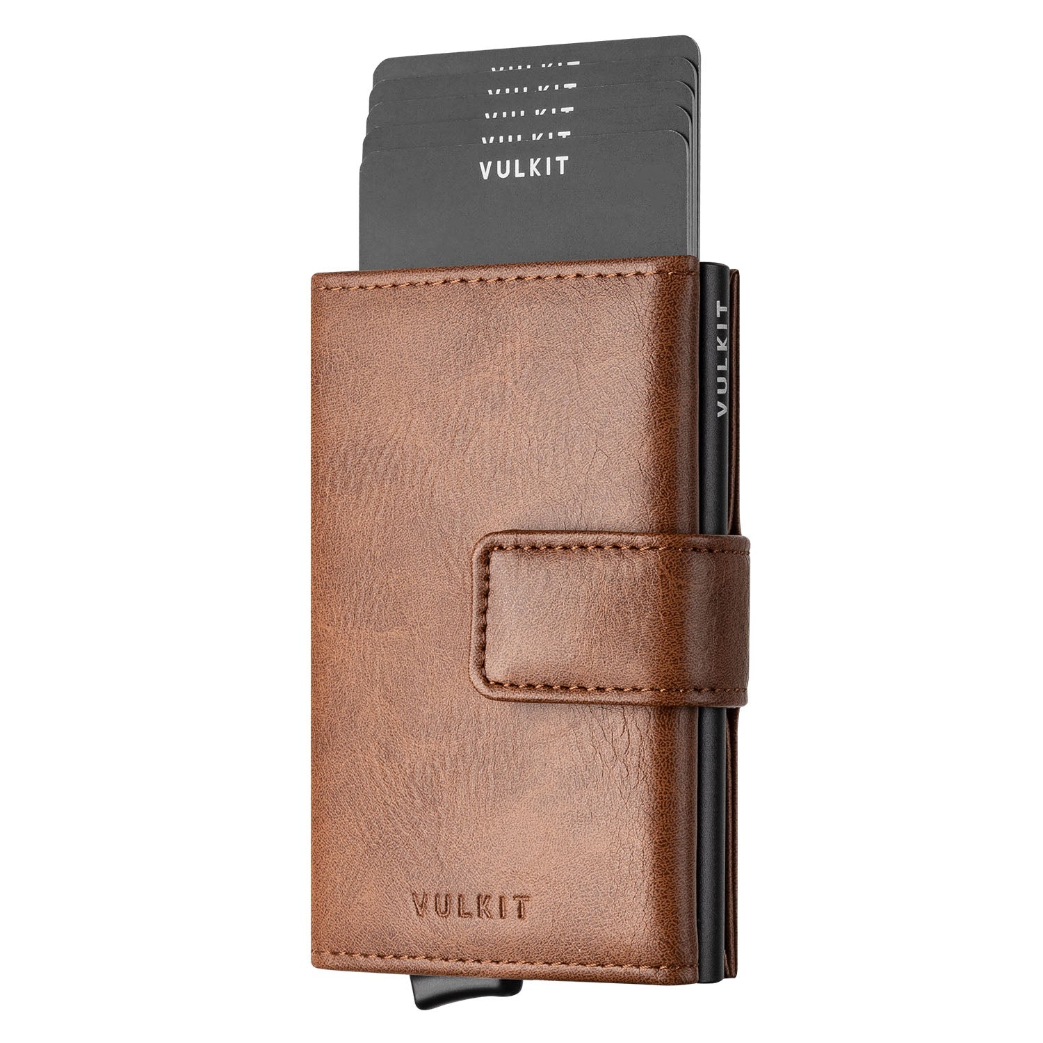VC204 Vulkit Men Thin Pop up RFID Blocking Cardholder bifold Wallet