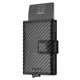 VC204- Magnetic Button Closure, Higher Security Tri-fold Wallet