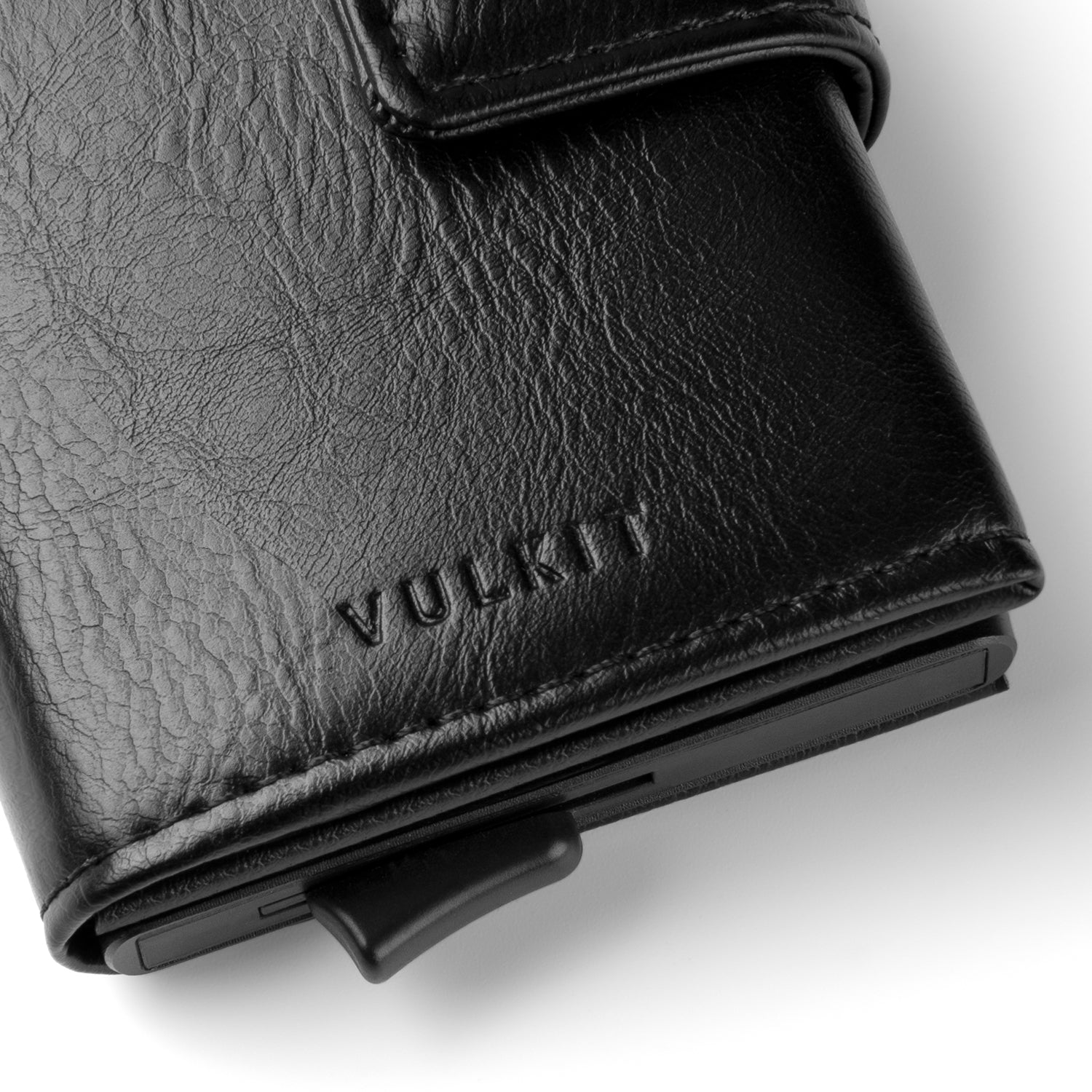 VULKIT Men's 2-in-1 Leather Wallet