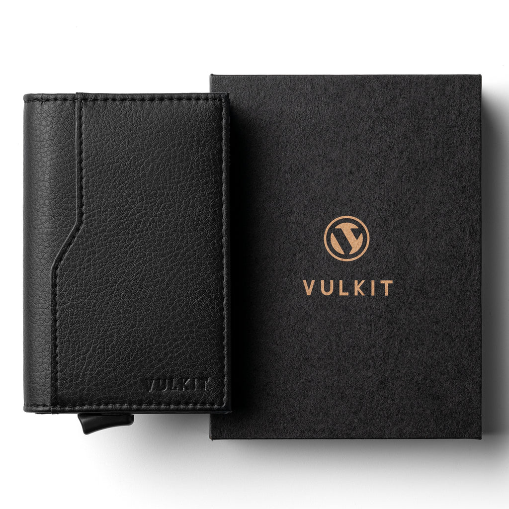 VC205 Vulkit Men Thin Pop up RFID Blocking Cardholder bifold Wallet ...