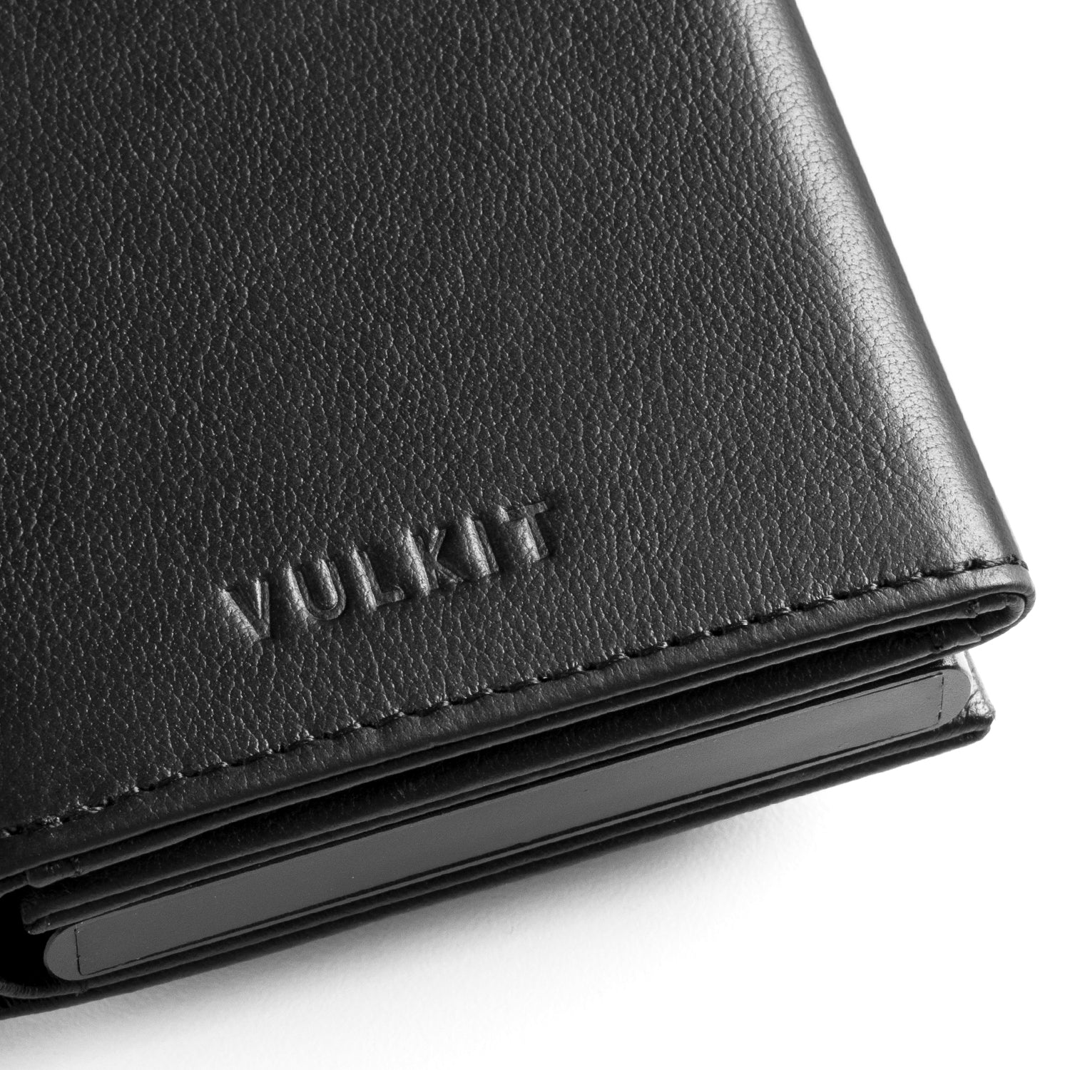 Genuine Leather Thin Vertical Stacker Women's Wallet Card Case with ID –  kelvinrolenleathercollection
