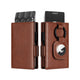 VC309- Side Slider Mechanism, Magnetic Closure, And Add An AirTag Protection Case Wallet