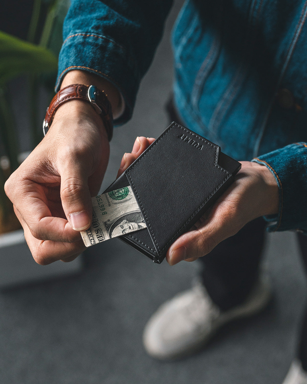 DUGRAFT Men's Minimalist Slim Card Holder