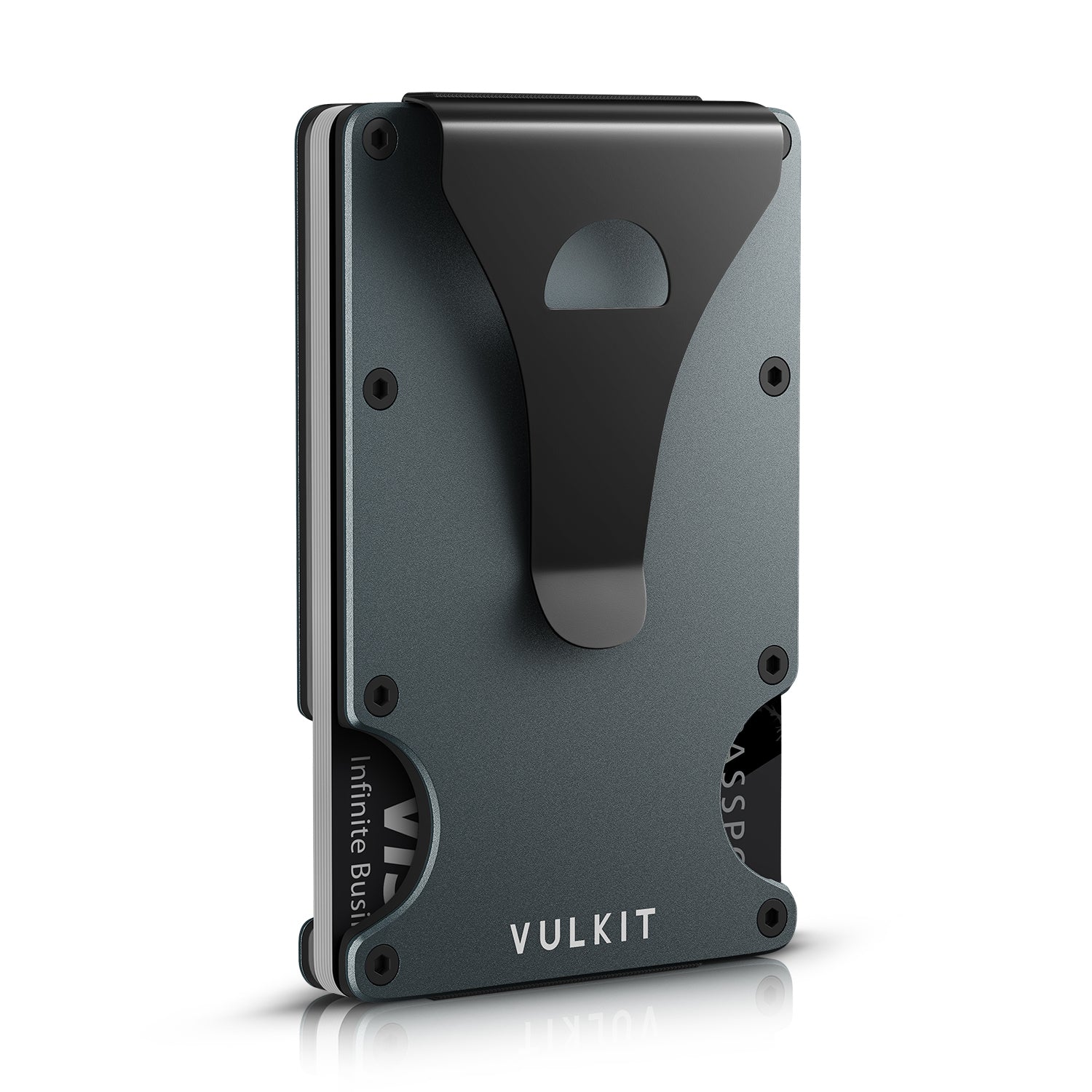 VCL100- Ultra Slim Metal Money Clip Cardholder – VULKIT