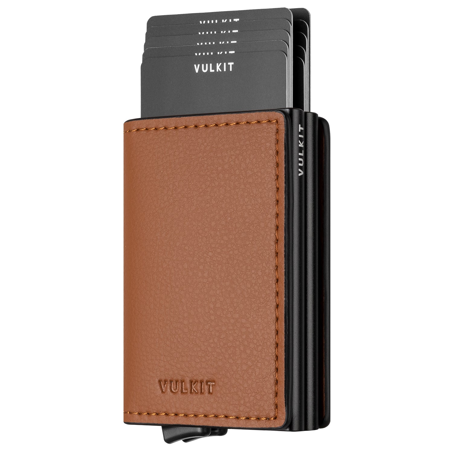 VC201d- Double Aluminum Card Holders For more Storage VC201d Brown