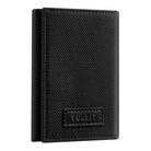 VW108- Minimalist Trifold Wallet for Men with an ID window & a Zipper Pocket Inside