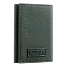 VW108- Minimalist Trifold Wallet for Men with an ID window & a Zipper Pocket Inside