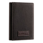 VW108- Minimalist Trifold Wallet for Men with an ID window & a Zipper Pocket Inside